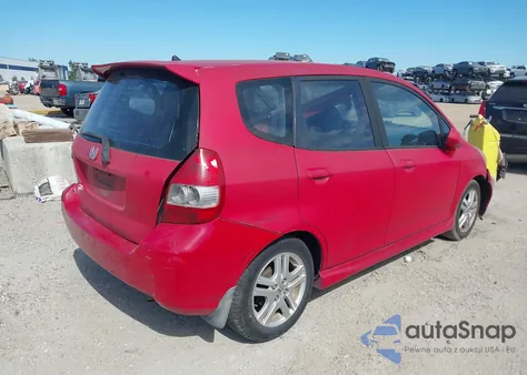 2008 Honda Fit Sport from USA, damaged, VIN JHMGD37638S006307